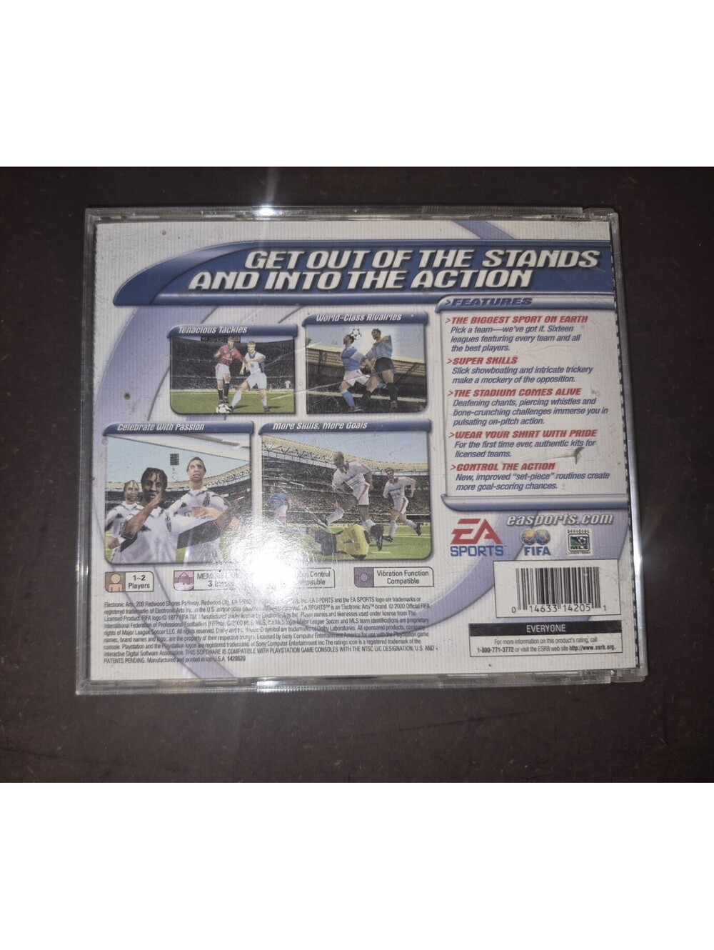 FIFA 2001: Major League Soccer(Sony PlayStation 1, 2000 TESTED Video Games 1202